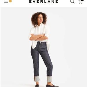 Everlane super straight jean